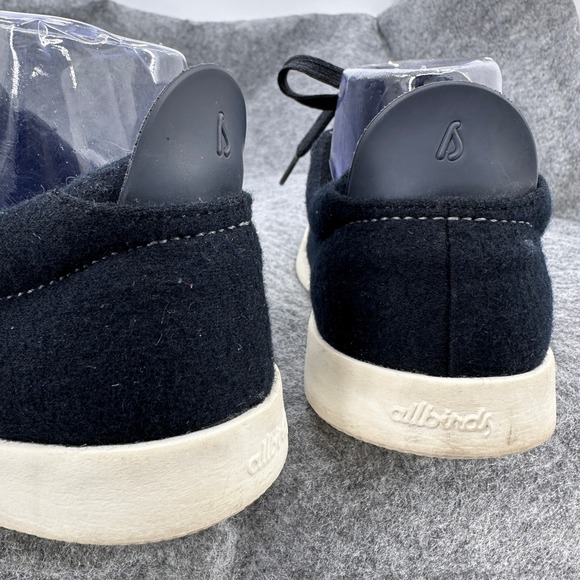 Allbirds Piper Sneakers Merino Wool Black Womens Size 8 Classic Casual Travel VN - Picture 14 of 16